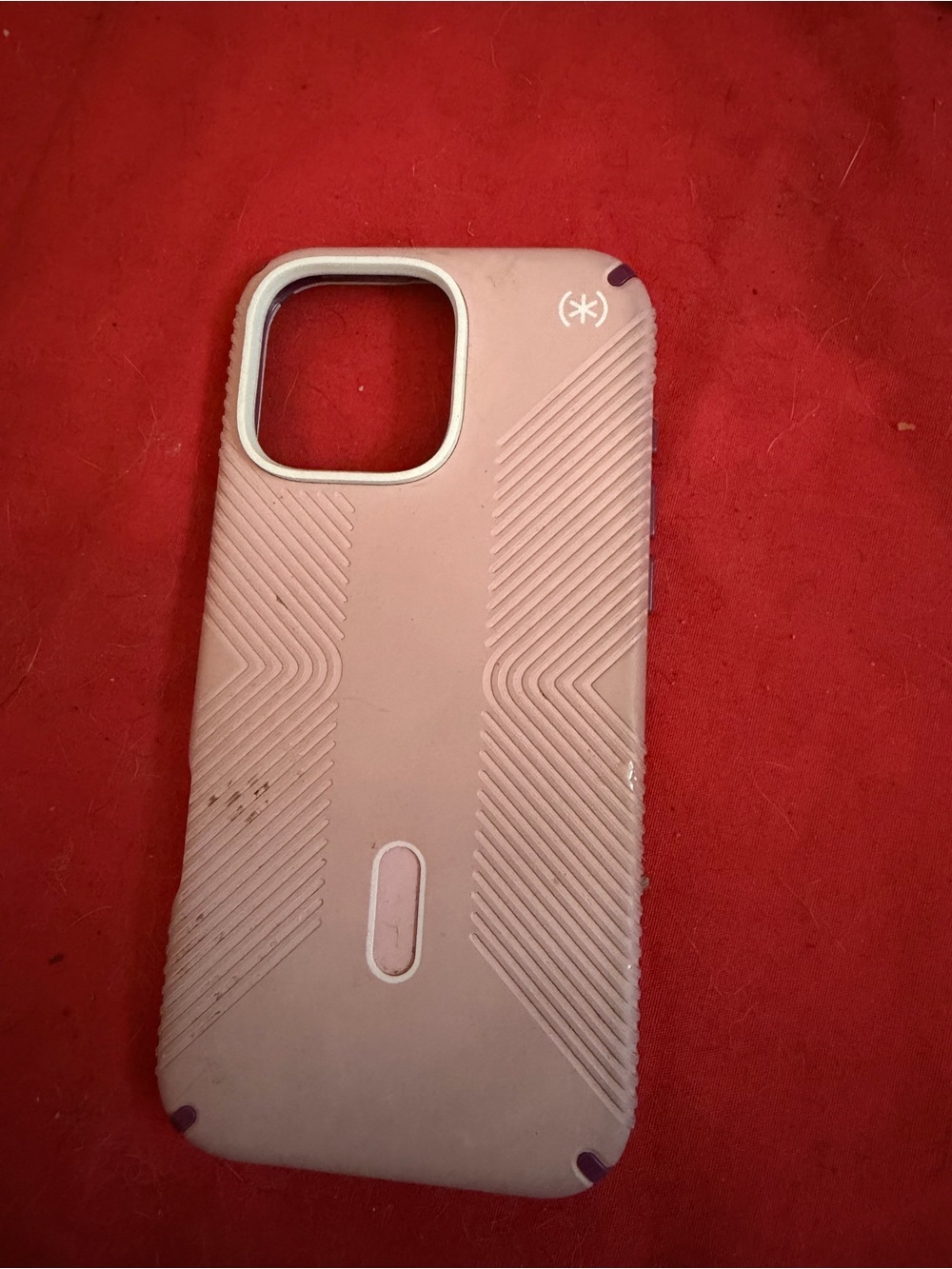 speck Rugged Textured Phone Case in Light Pink